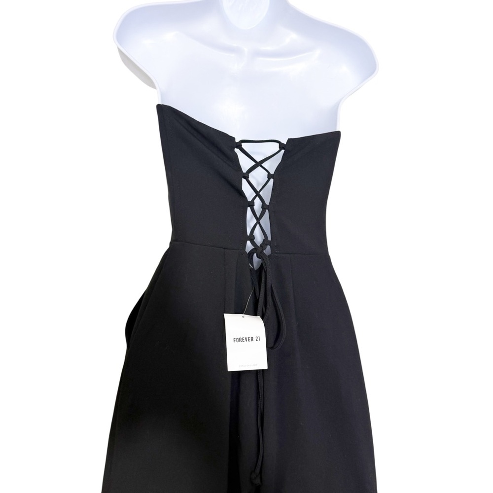 Forever 21 Wide Leg Jumpsuit Corset size‎ S - Picture 8 of 9